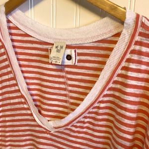 Free People Striped Tee